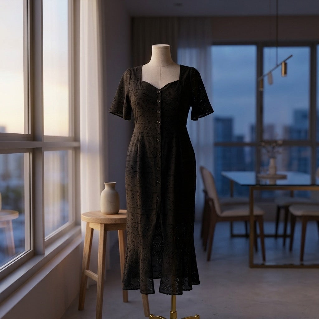 Capri Eyelet Dress
