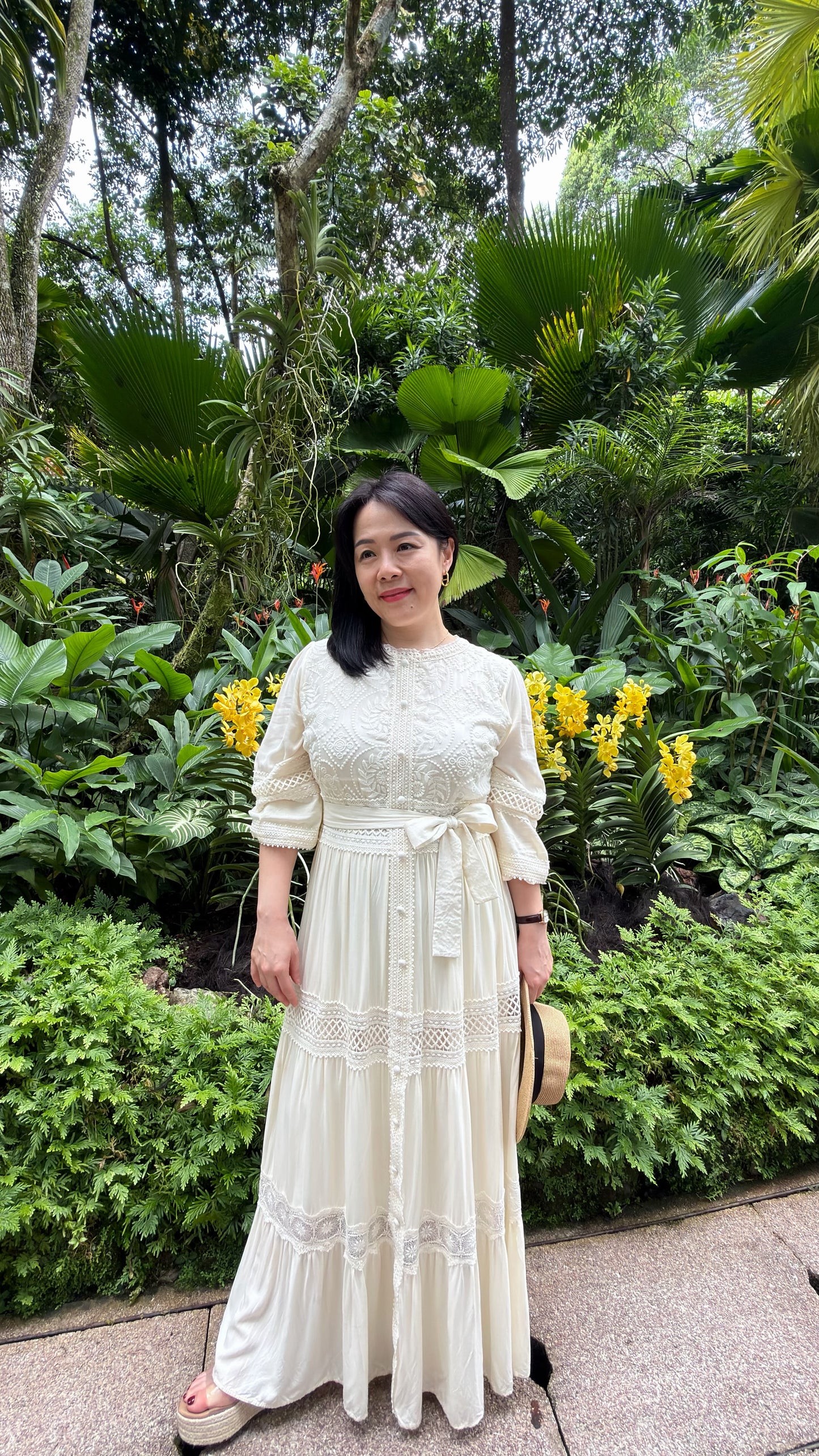 Florence Vintage Bohemian Maxi Dress