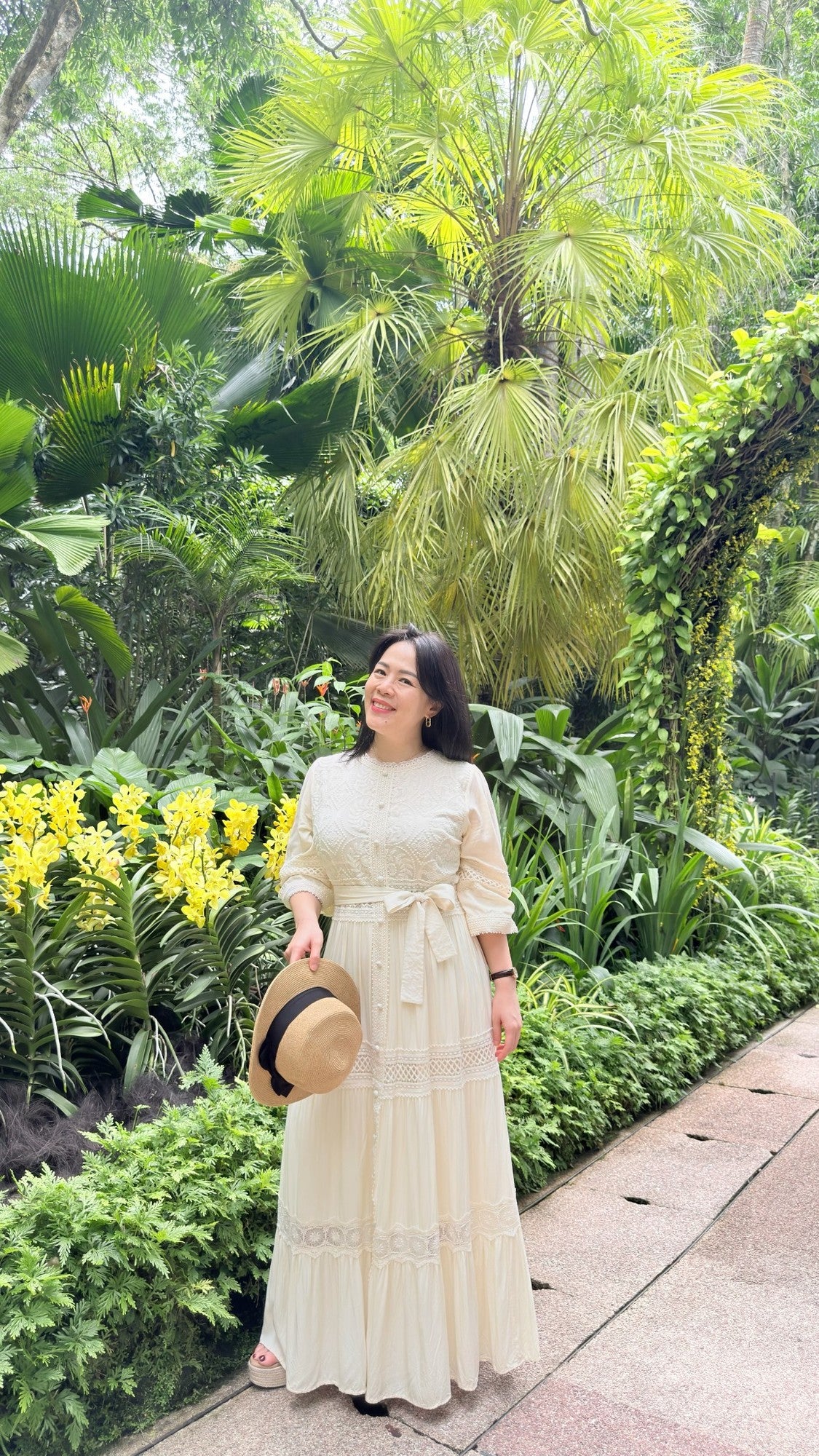 Florence Vintage Bohemian Maxi Dress