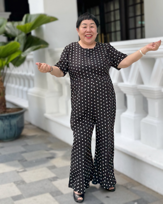 Monroe Polka Jumpsuit