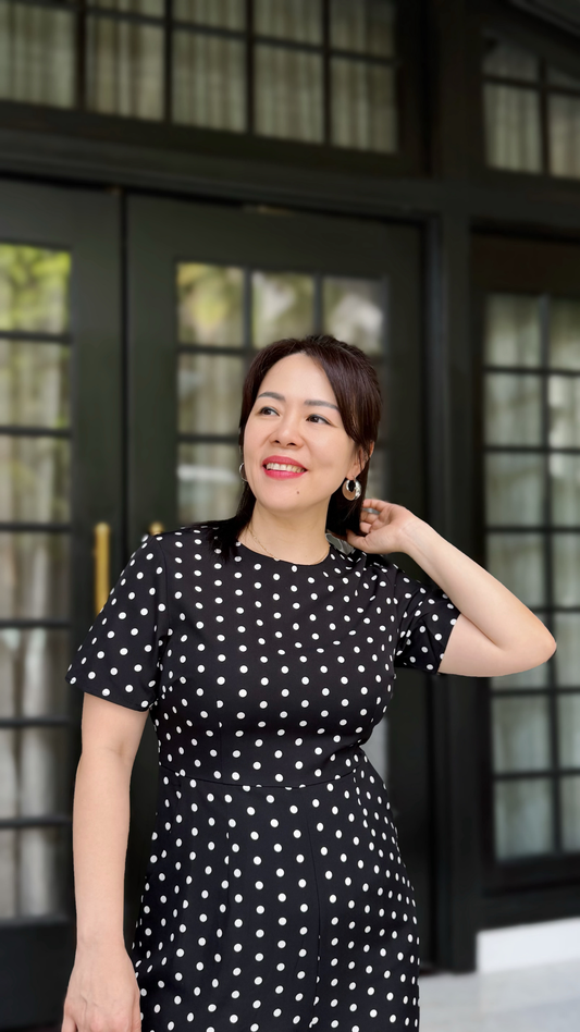 Monroe Polka Jumpsuit