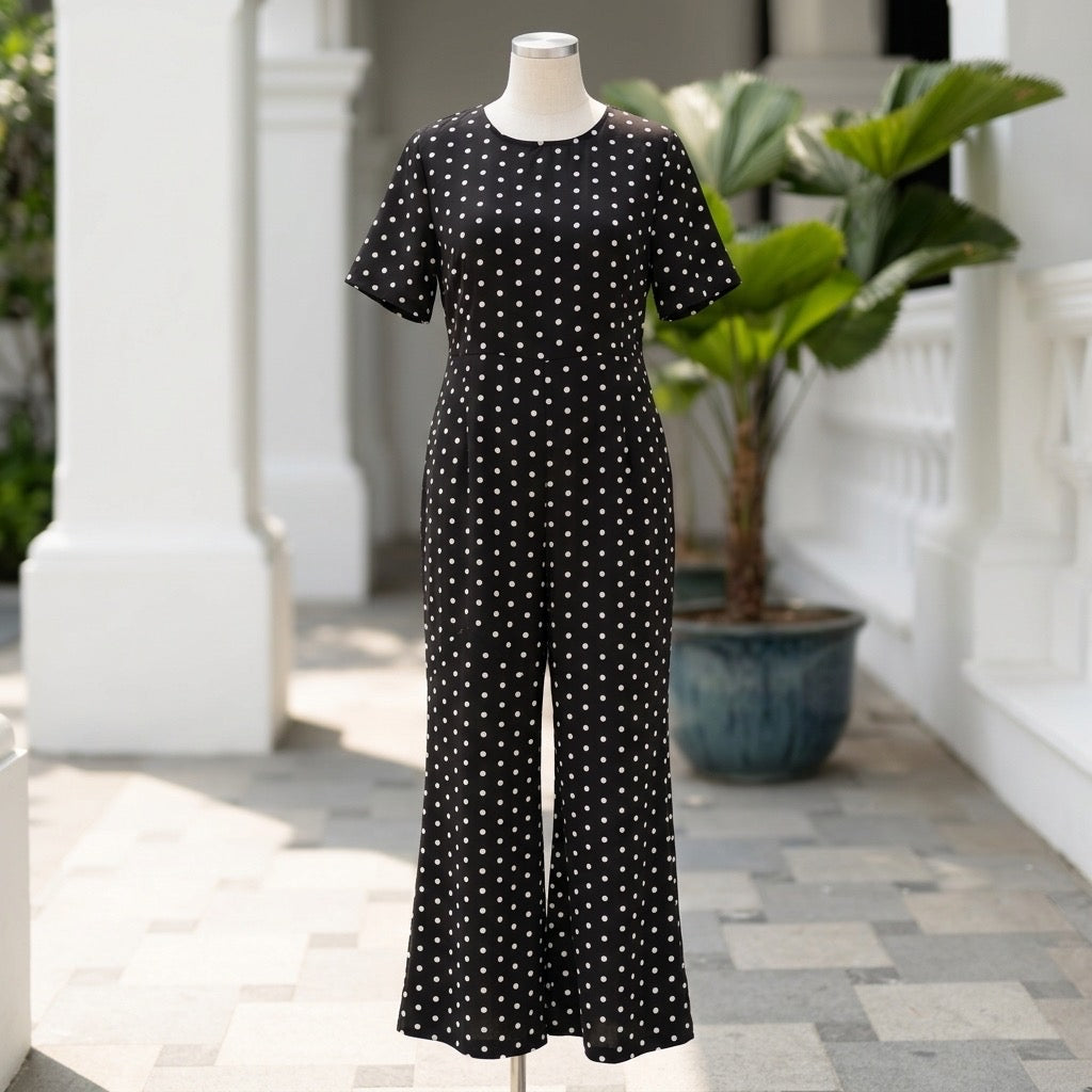 Monroe Polka Jumpsuit